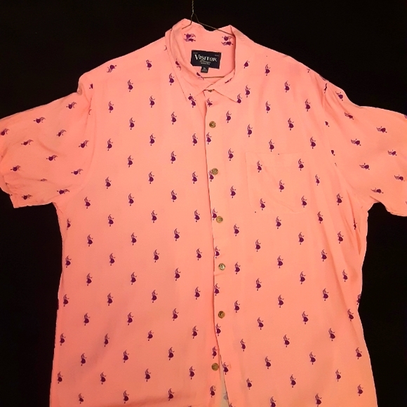 visitor Other - NWOT Hula Girl Shirt